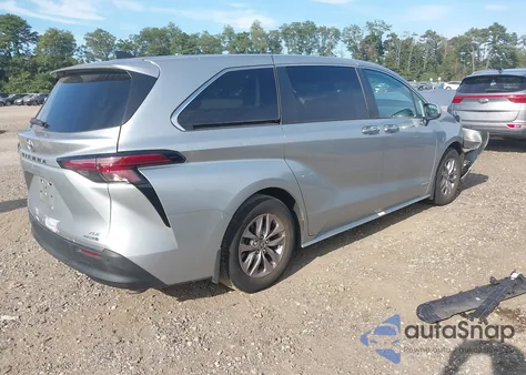 2021 Toyota Sienna Xle из США, поврежденный, VIN 5TDYSKFC6MS018323